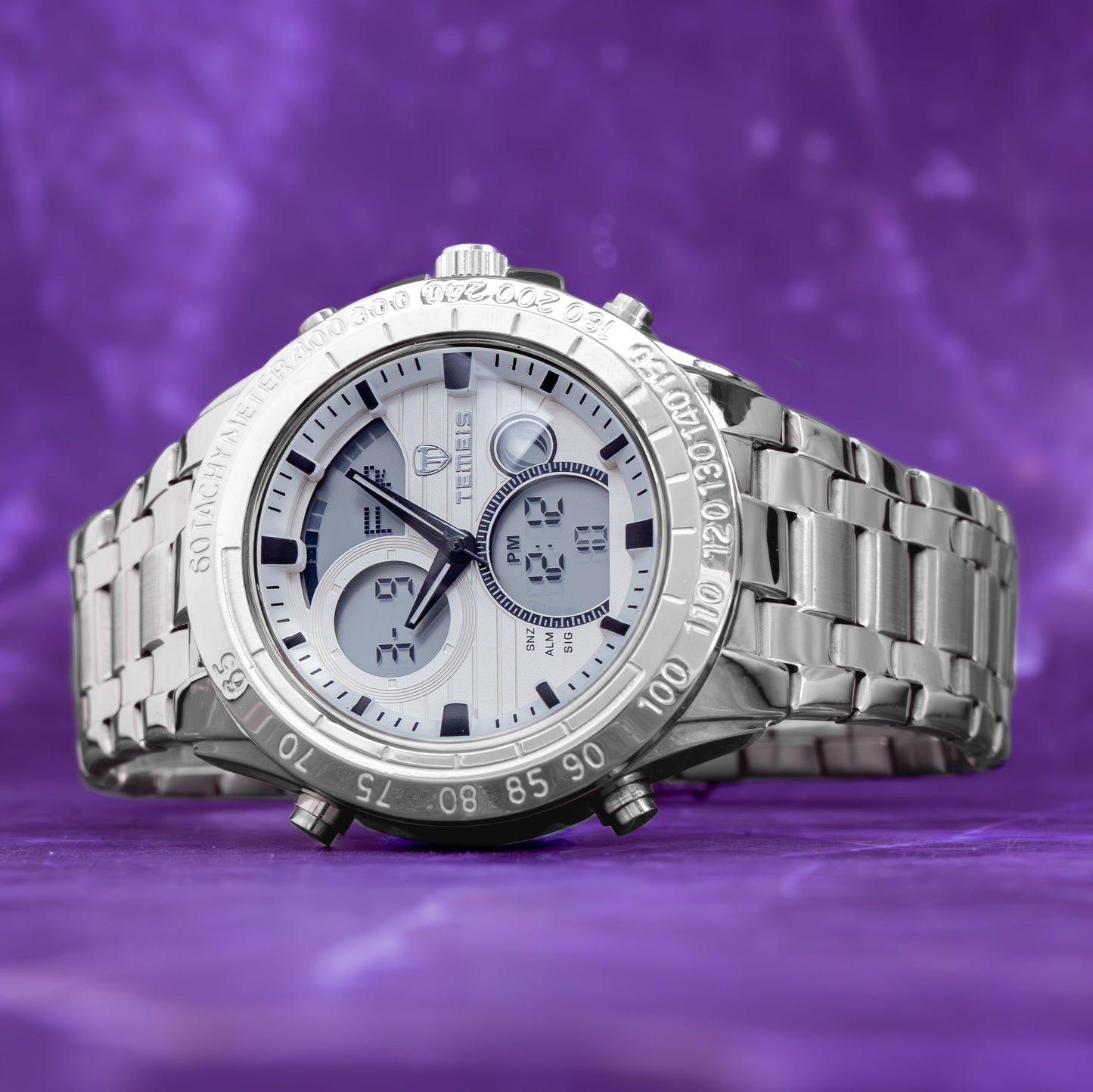 RELOJ TEMEIS ORIGINAL 3160 DORADO BLANCO ROJO PLATEADO AZUL | TEM-17, TEM-18, TEM-19, TEM-20, TEM-21