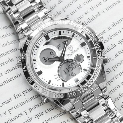 RELOJ TEMEIS ORIGINAL 3160 DORADO BLANCO ROJO PLATEADO AZUL | TEM-17, TEM-18, TEM-19, TEM-20, TEM-21