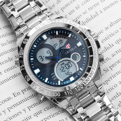 RELOJ TEMEIS ORIGINAL 3160 DORADO BLANCO ROJO PLATEADO AZUL | TEM-17, TEM-18, TEM-19, TEM-20, TEM-21