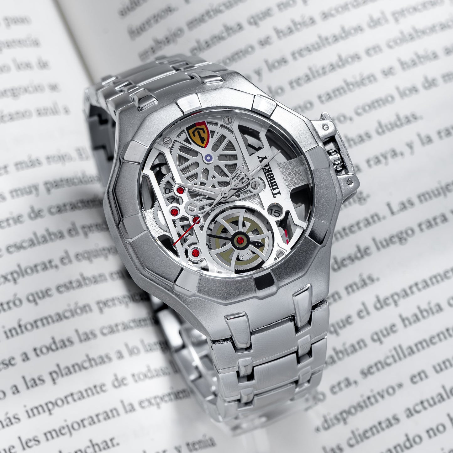 RELOJ TIMEKEY 3068 ORIGINAL DORADO, NEGRO Y PLATEADO | TIM-13, TIM-14, TIM-15