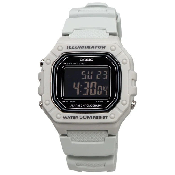 W-218H | RELOJ CASIO ORIGINAL DE GOMA DIGITAL | CAS-293, CAS-276, CAS-277, CAS-278, CAS-8, CAS-219, CAS-9