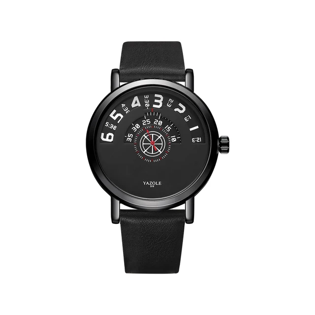 RELOJ YAZOLE NEGRO DELUXE | YAZ-15