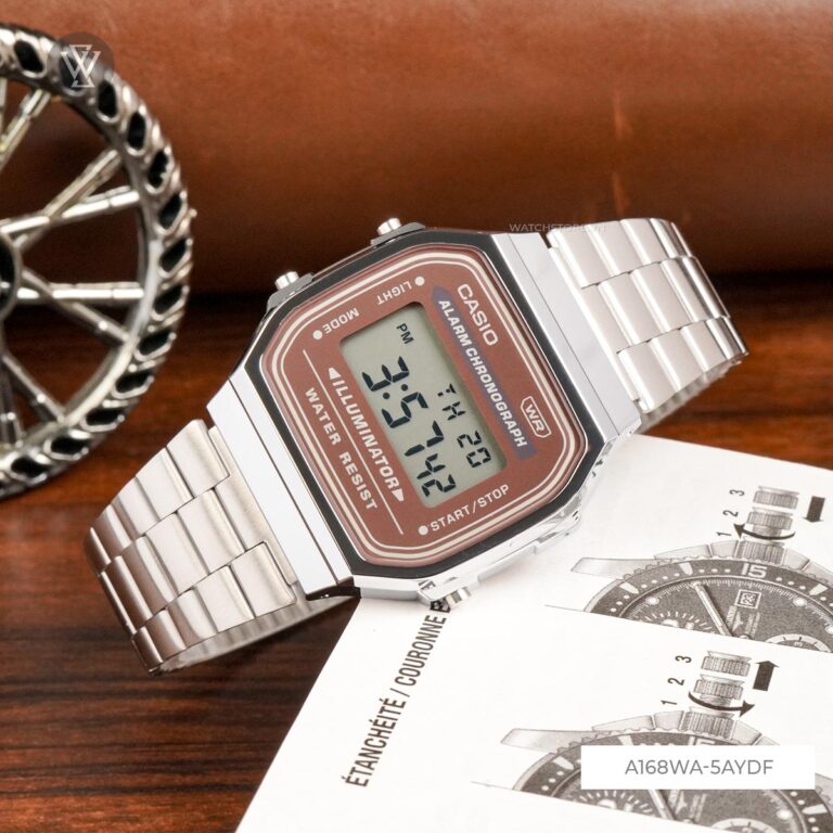 A168 | RELOJ CASIO ORIGINAL DE ACERO INOXIDABLE DIGITAL | CAS-272, CAS-146, CAS-149, CAS-148, CAS-150, CAS-147