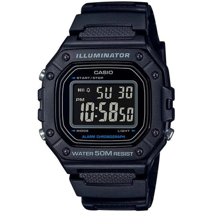 W-218H-1BVDF | RELOJ CASIO ORIGINAL DE RESINA | CAS-219