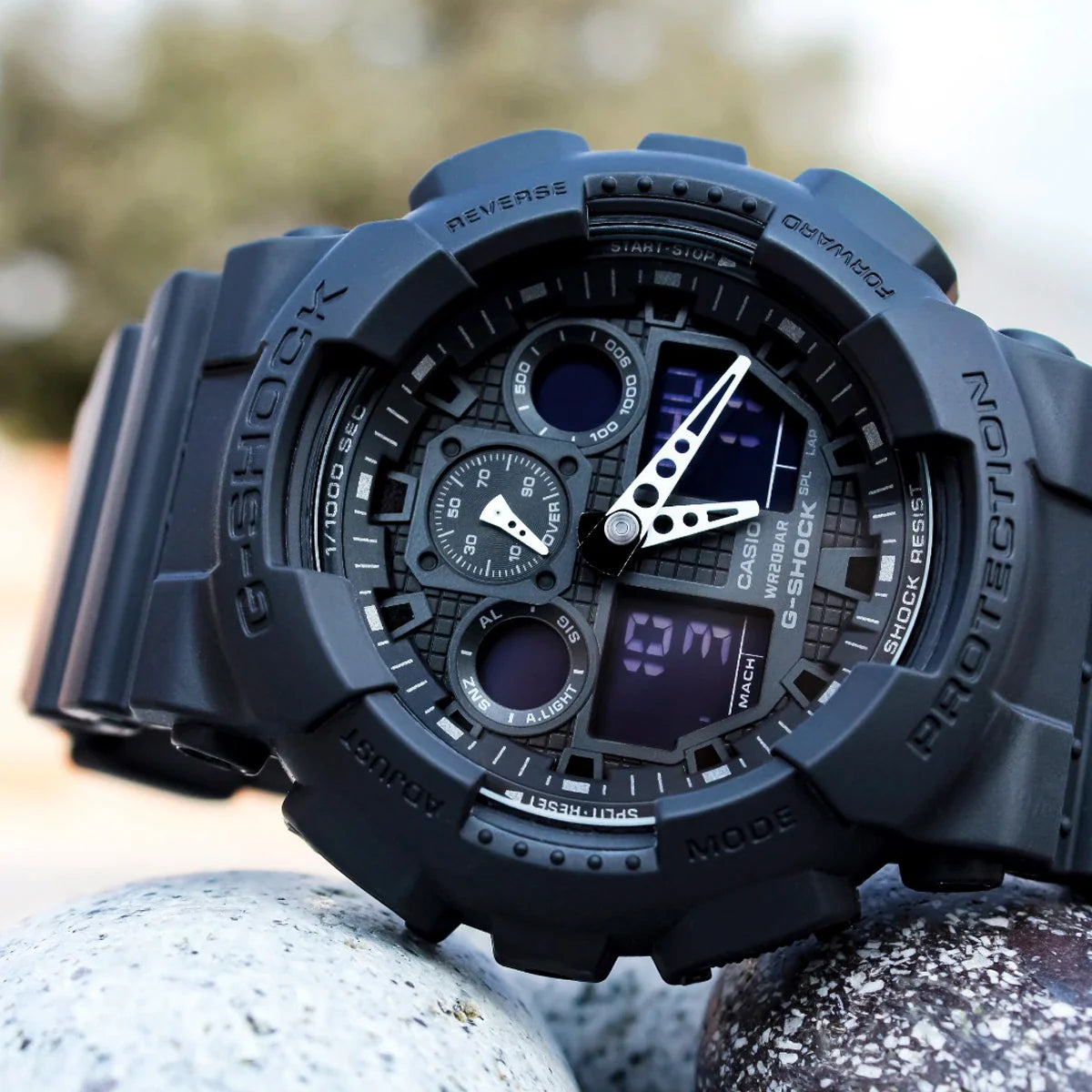 GA-100-1A1 | RELOJ G-SHOCK ORIGINAL RESINA NEGRO | OG-S-121