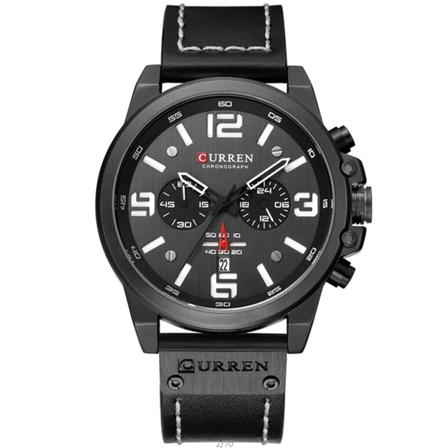 RELOJ CURREN ORIGINAL MARRÓN NARANJA NEGRO 8314 | CUR-27 - CUR-87 - CUR-110