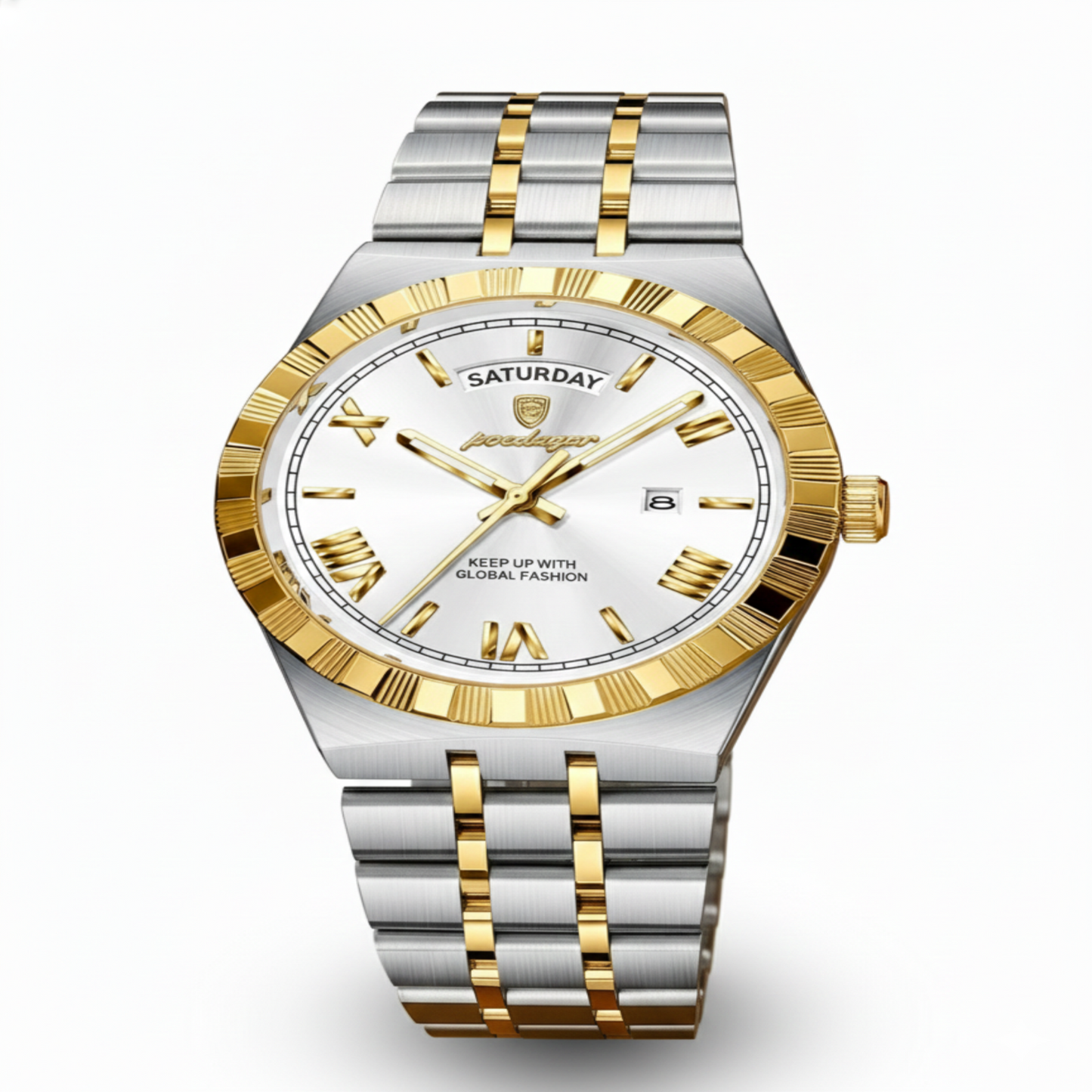 RELOJ POEDAGAR ORIGINAL - ELEGANTE PLATEADO | POE-46