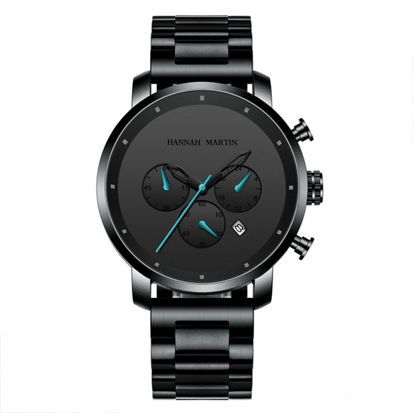 RELOJ HANNAH MARTIN - NEGRO COMPLETO CASUAL | SKU: HAN-7 | HAN-8 | HAN-5 | HAN-61