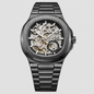 TM473 | RELOJ SKELETON FORSINING ORIGINAL NEGRO/PLATEADO | FOR-31, FOR-32