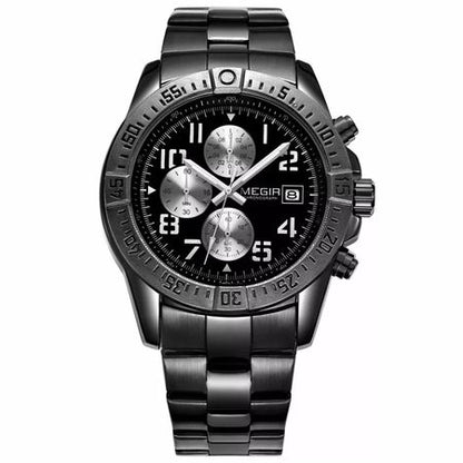RELOJ MEGIR ORIGINAL NEGRO  4220 | SKU: MEG-34