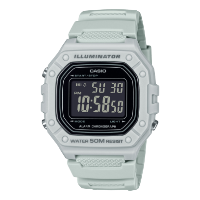W-218H | RELOJ CASIO ORIGINAL DE GOMA DIGITAL | CAS-293, CAS-276, CAS-277, CAS-278, CAS-8, CAS-219, CAS-9