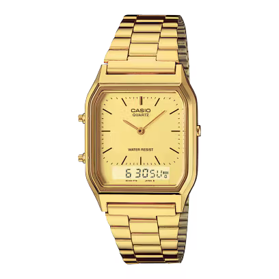 RELOJ CASIO AQ-230GA-9BMQ ORIGINAL DORADO | SKU: CAS-24