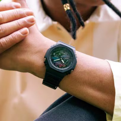 GA-2100 | RELOJ CASIO G-SHOCK ORIGINAL RESINA NEGRO