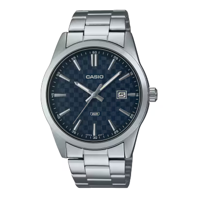 MTP-VD03D-2AUDF | RELOJ CASIO ORIGINAL ACERO AZUL | CAS-292