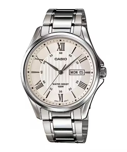 RELOJ CASIO MTP-1384D-7AVDFORIGINAL BLANCO | SKU: CAS-136 para hombre