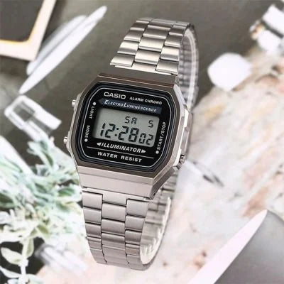A168 | RELOJ CASIO ORIGINAL DE ACERO INOXIDABLE DIGITAL | CAS-272, CAS-146, CAS-149, CAS-148, CAS-150, CAS-147
