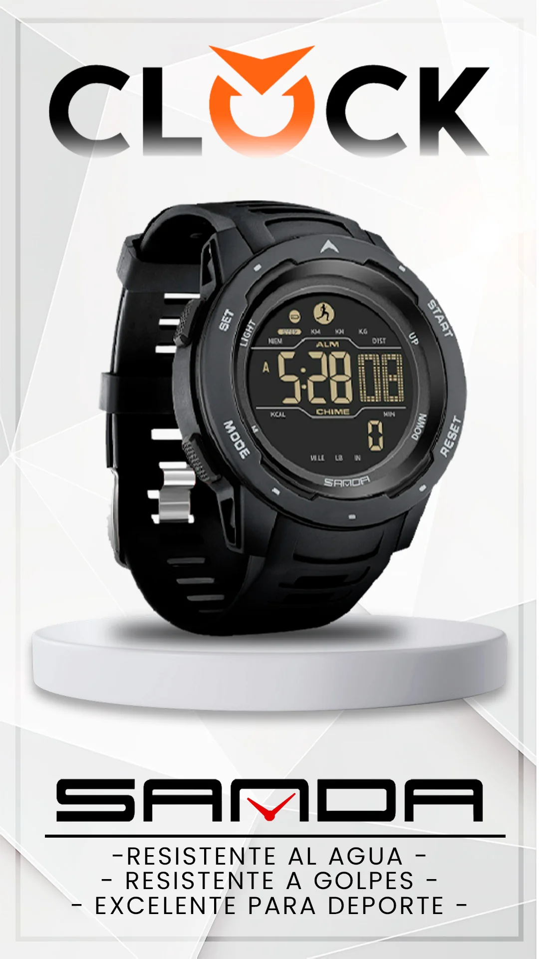 RELOJ SANDA ORIGINAL - DEPORTIVO 2145 | SAN-88 - SAN-89 - SAN-90 - SAN-91 - SAN-131