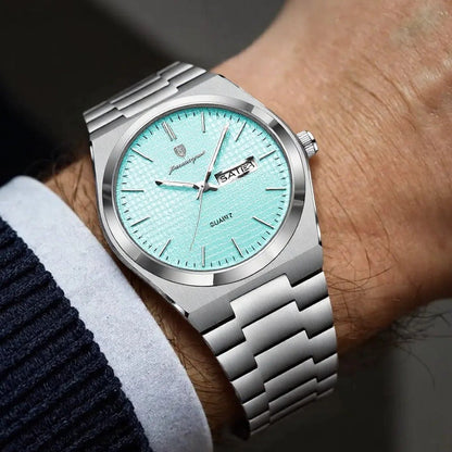 RELOJ POEDAGAR ORIGINAL - ELEGANTE ACERO INOXIDABLE | POE-34, POE-35, POE-36, POE-37, POE-38, POE-39, POE-40, POE-41, POE-42