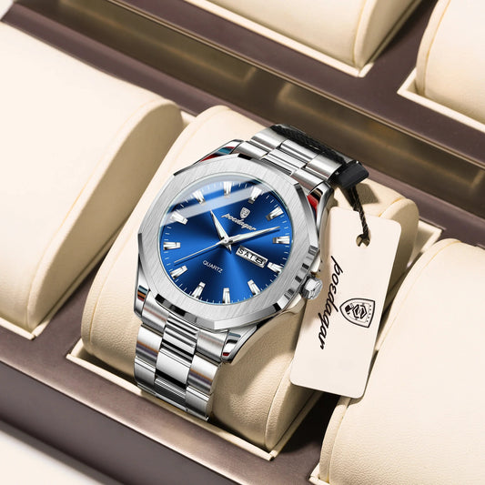 RELOJ POEDAGAR ORIGINAL - ELEGANTE PLATEADO | POE-24