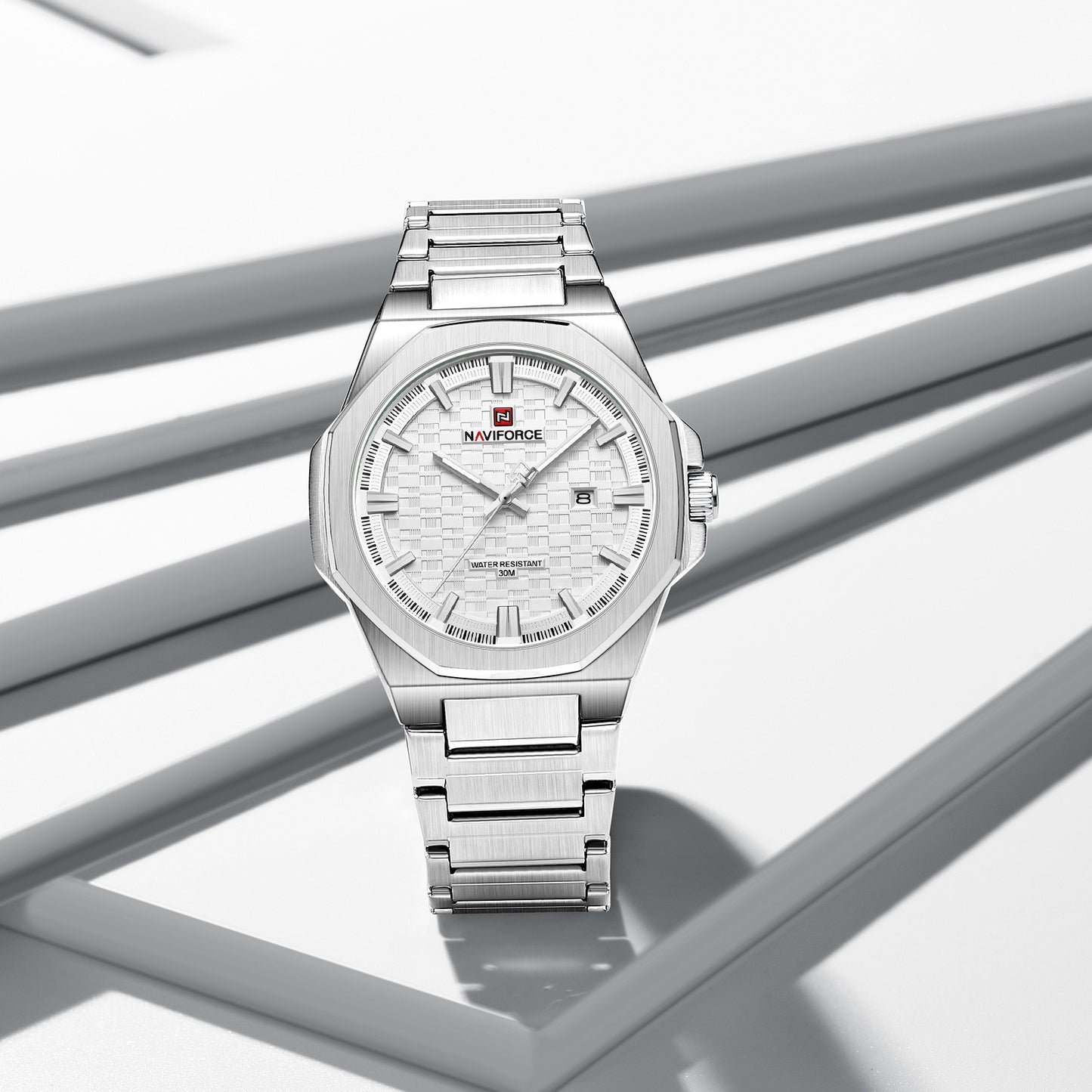 RELOJ ORIGINAL NAVIFORCE - ELEGANTE Y CASUAL - PLATEADO Y DORADO | NAV-155, NAV-156, NAV-157