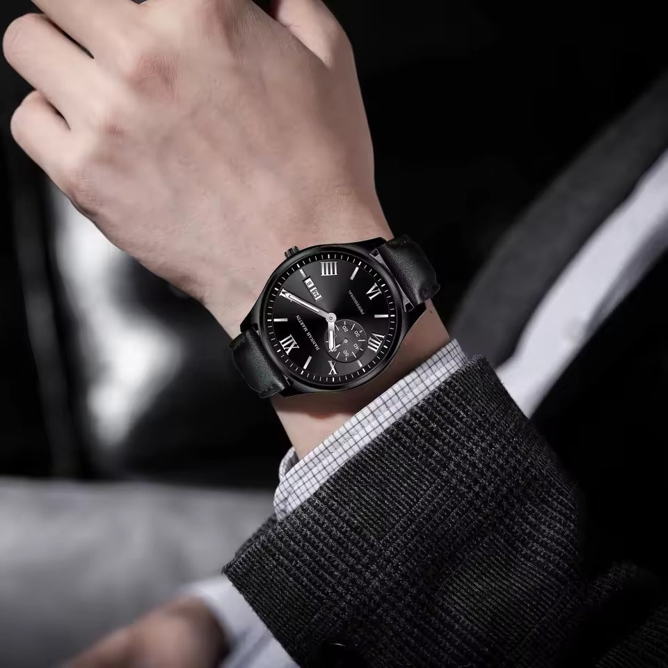 RELOJ ORGINAL HANNAH MARTIN - ELEGANTE Y CASUAL NEGRO | HAN-121