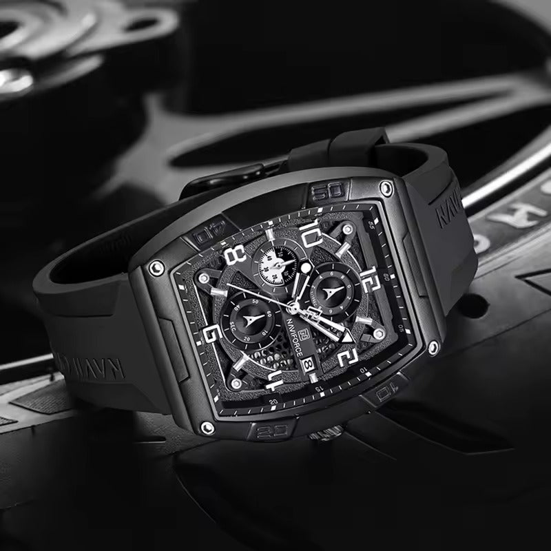 RELOJ ORIGINAL NAVIFORCE -  CASUAL - NEGRO | NAV-153