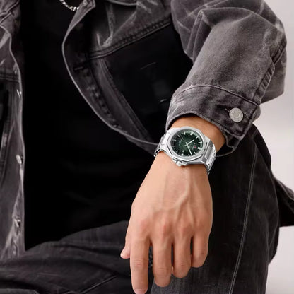 RELOJ ORIGINAL NAVIFORCE - ELEGANTE Y CASUAL - PLATEADO | NAV-155