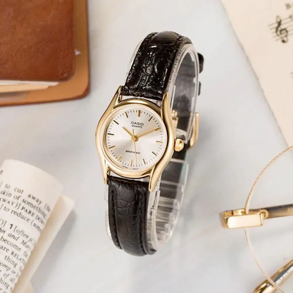 RELOJES CASIO ORIGINAL LTP-1094Q-7ARDF NEGRO | CAS-174