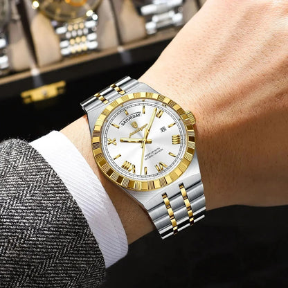 RELOJ POEDAGAR ORIGINAL - ELEGANTE PLATEADO | POE-46