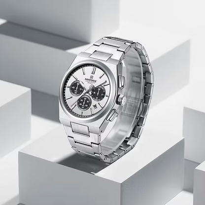 RELOJ NAVIFORCE ORIGINAL PLATEADO| NAV-176, NAV-177, NAV-178