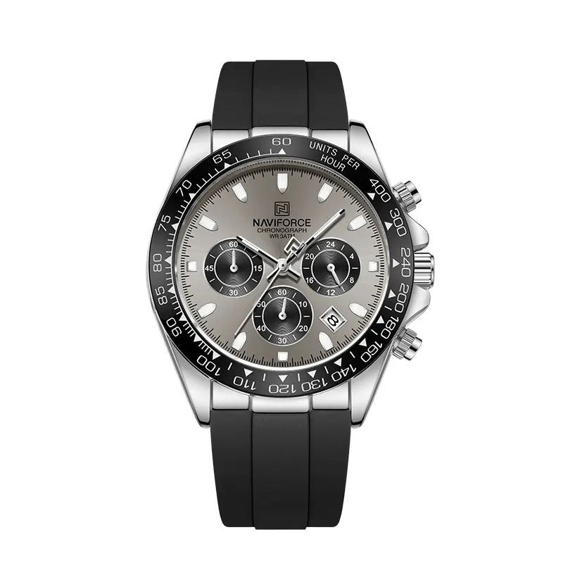 RELOJ NAVIFORCE ORIGINAL CASUAL NEGRO Y DORADO| NAV-159, NAV-160, NAV-161, NAV-162