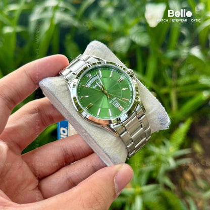 MTP-1381 | RELOJ CASIO ORIGINAL DE ACERO PLATEADO | CAS-75