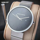 RELOJ HANNAH MARTIN ORIGINAL ELEGANTE PLATEADO | HAN-97