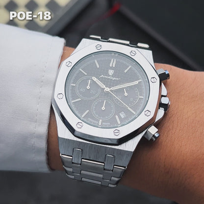 RELOJ POEDAGAR ORIGINAL - ELEGANTE PLOMO | POE-18