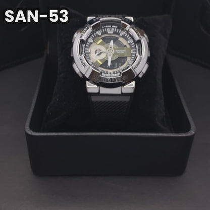RELOJ SANDA ORIGINAL DEPORTIVOS DORADO, PLATEADO Y ARCOÍRIS PARA HOMBRE | SAN-33 | SAN-52 | SAN-53