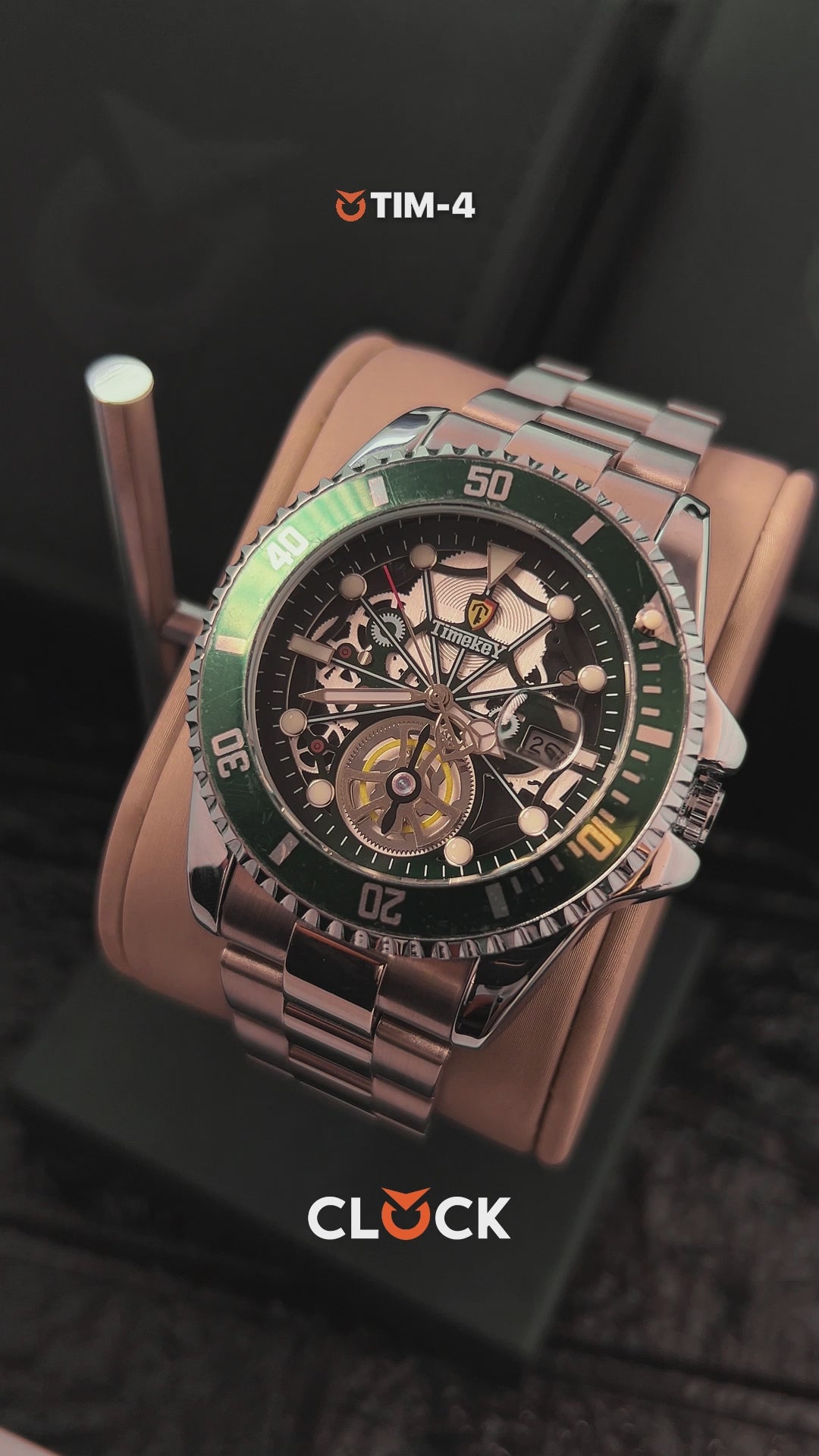 RELOJ TIMEKEY 3045 ORIGINAL DORADO  | TIM-4 PARA HOMBRE