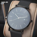 RELOJ ORIGINAL HANNAH MARTIN - ELEGANTE Y CASUAL - NEGRO,  AZUL Y DORADO | HAN-85 | HAN-86 | HAN-87 | HAN-84 PARA HOMBRE