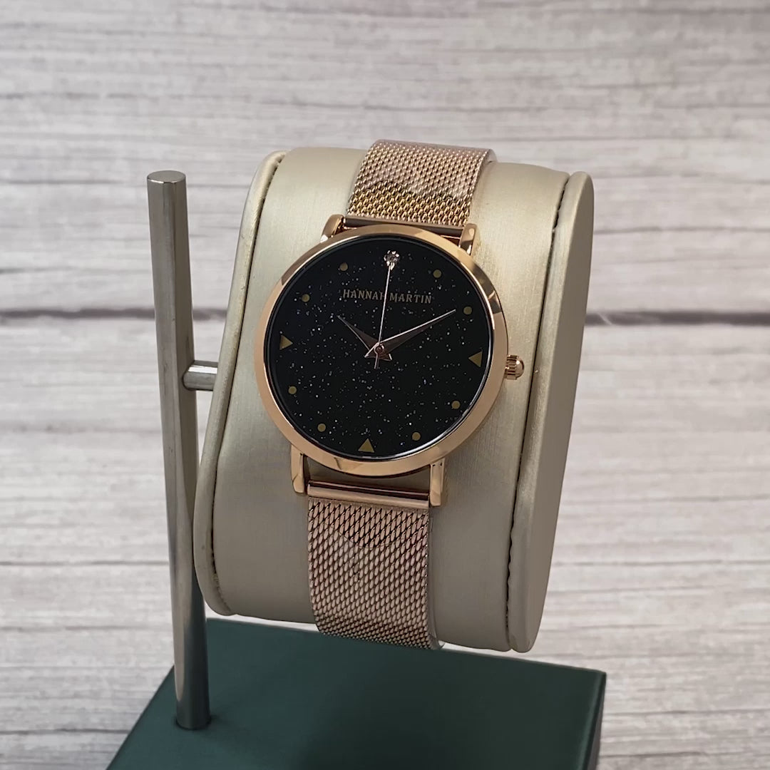 RELOJ HANNAH MARTIN ESTRELLA NOCTURNA | SKU: HAN-25