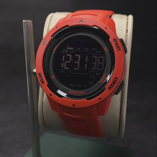 RELOJ SANDA ORIGINAL - DEPORTIVO 2145 PARA HOMBRES | SAN-88 - SAN-89 - SAN-90 - SAN-91