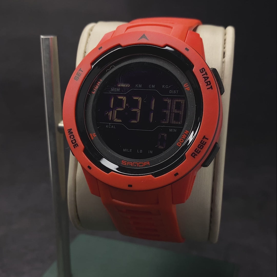 RELOJ SANDA ORIGINAL - DEPORTIVO 2145 PARA HOMBRES | SAN-88 - SAN-89 - SAN-90 - SAN-91