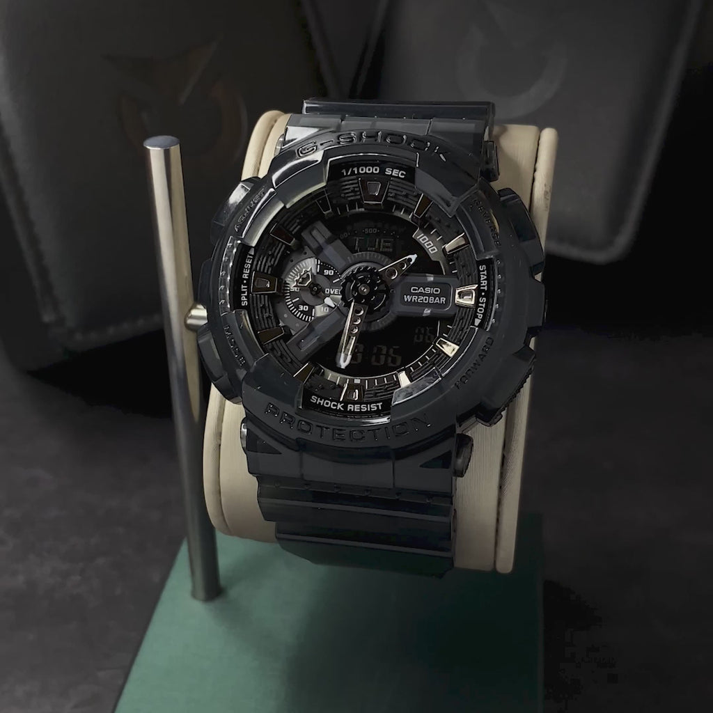 RELOJ G-SHOCK NEGRO SMOOTH | SKU: G-S-253
