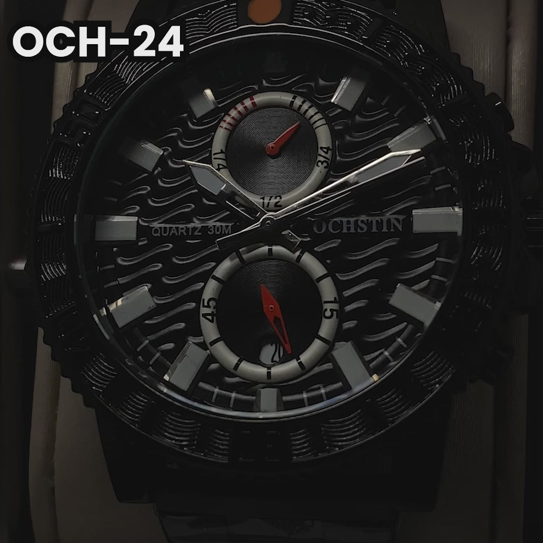 RELOJ OCHSTIN NEGRO | OCH-24 PARA HOMBRE