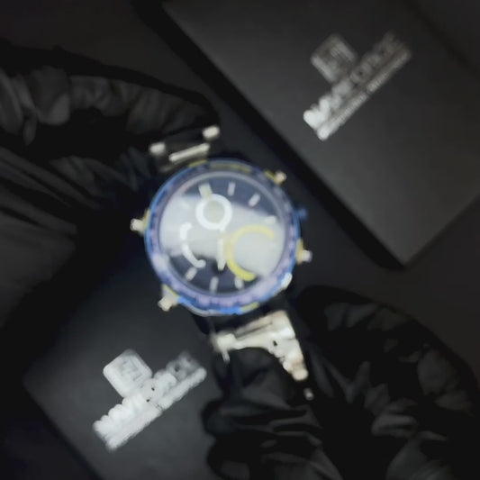 RELOJ NAVIFORCE 9182 ORIGINAL DE ACERO DUALTIME | SKU: NAV-20, NAV-22