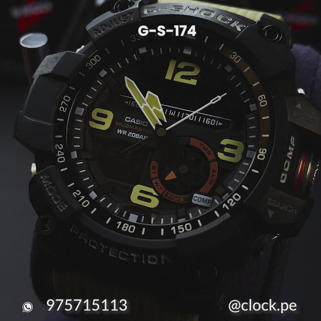 RELOJ G-SHOCK MUDMASTER DEPORTIVO | GWG-1000 TOP