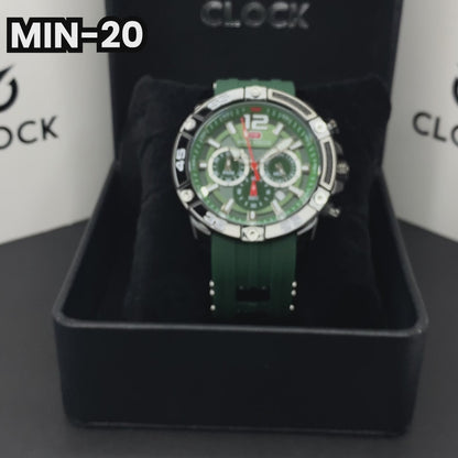 RELOJ MINIFOCUS - DEPORTIVO/CASUAL - VERDE | MIN-20