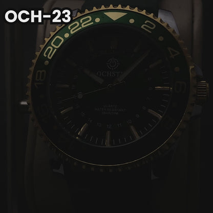 RELOJ OCHSTIN ORIGINAL - CASUAL NEGRO Y ROJO | OCH-22 | OCH-23 (6)
