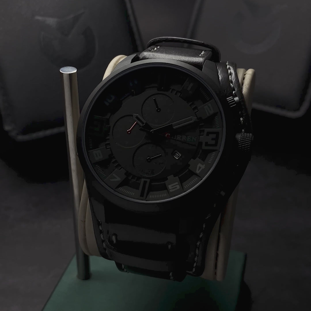 RELOJ CURREN ORIGINAL - CASUAL MARRON - NEGRO 8225 | CUR-13, CUR-14, CUR-15, CUR-16, CUR-17-12