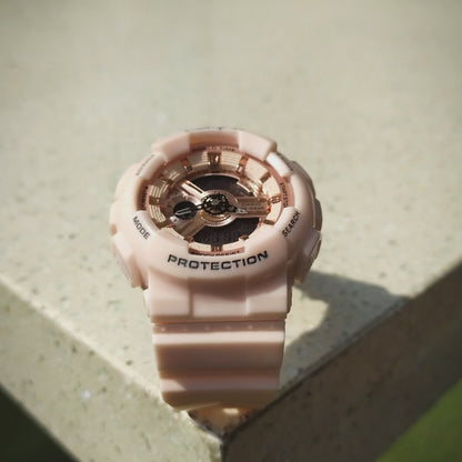 RELOJ BABY-G DEPORTIVO CREMA PARA MUJER | G-S-145