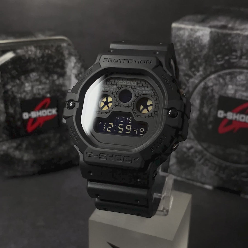 RELOJ G-SHOCK ORIGINAL - NEGRO DW-5900BB-1D PARA HOMBRE | OG-S-74-5