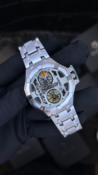 RELOJ TIMEKEY 3068 ORIGINAL DORADO, NEGRO Y PLATEADO | TIM-13, TIM-14, TIM-15
